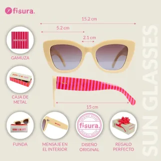 Gafas de Sol Mujer UV400 Born to Be Cute | Gafas Originales